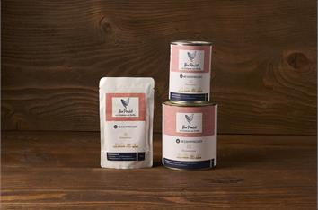 Bio Poulet mit Wildlachs und Karotten 100g