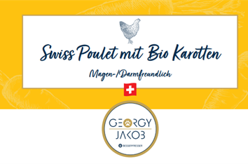 Swiss Poulet mit Bio Karotten Magen-/Darm - 800g